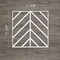 Ekena Millwork Small Genoa Decorative Fretwork Wall Panels in Architectural Grade PVC, 11 3/8"W x 11 3/8"H x 3/8"T WALP12X12GNA - alternate 3